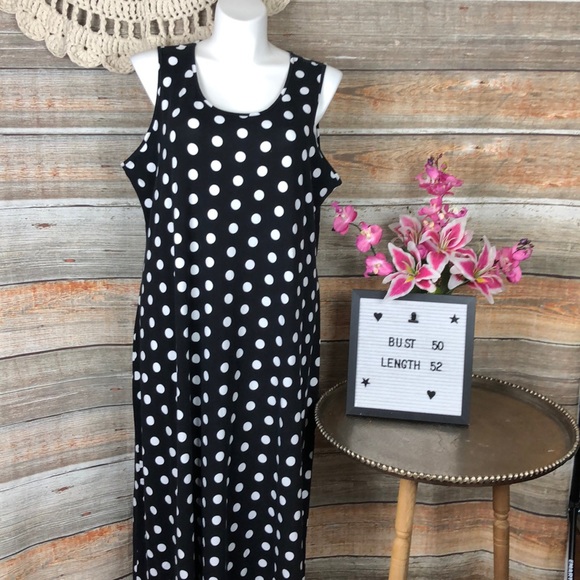 Liz Claiborne Dresses & Skirts - Liz Claiborne Long Cotton Maxi Dress 2x